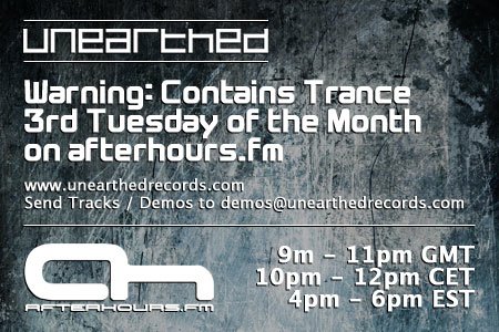 Unearthed Records - Warning Contains Trance 053  (2013-10-15)