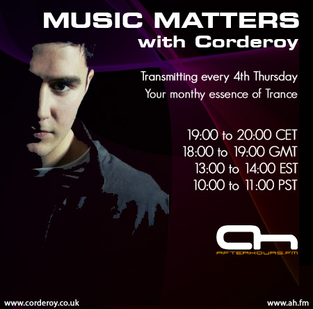 Corderoy - Music Matters 058 (2013-10-24)